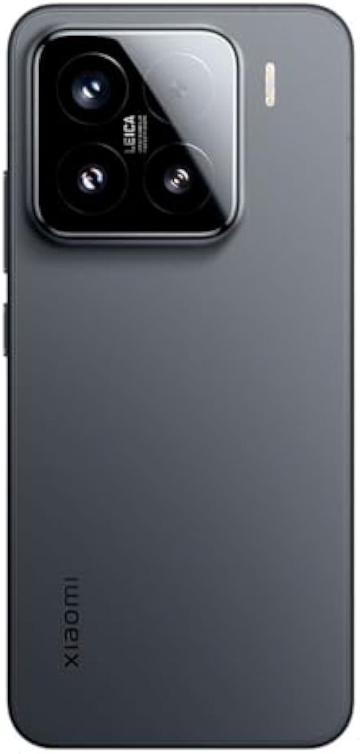 Xiaomi 15 5G Ai (for Tmobile Mint Tello & Global Outside USA) (512GB + 12GB) 50MP Triple Pro Leica Camera 6.36" Dual Sim NFC Model 24129PN74G (Black)