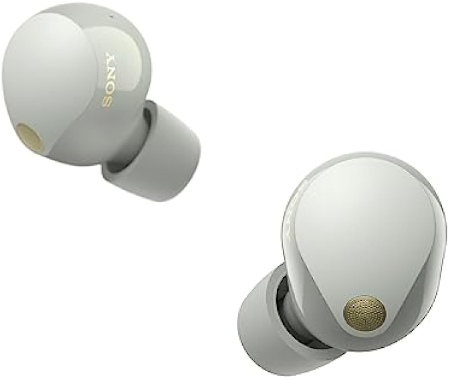 Sony WF-1000XM5: Best True Wireless Bluetooth Noise-Canceling Earbuds and In-Ear Headphones, with Built-in Alexa, Silver