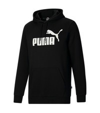PUMA Men's Essentials Logo Fleece Hoodie (Plus sizes available)