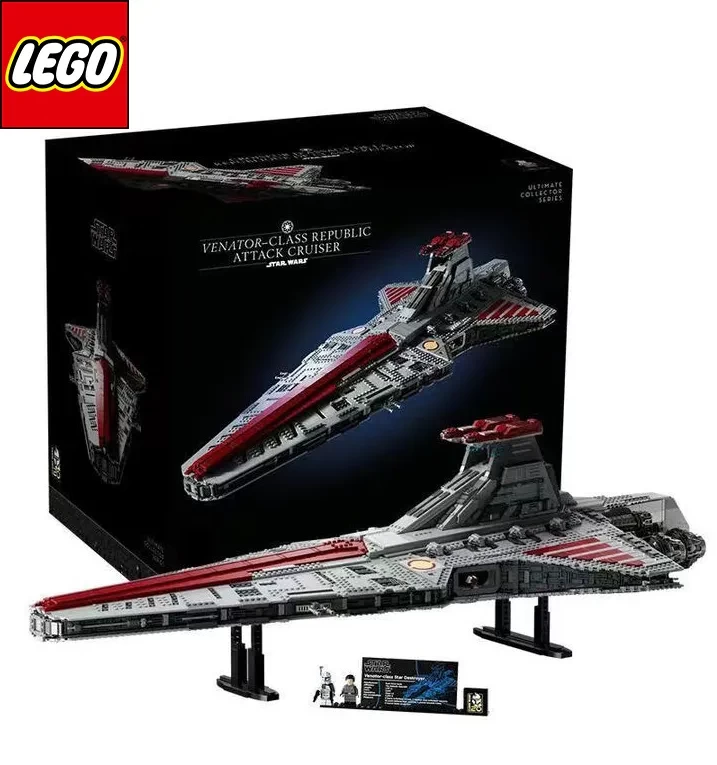 LEGO Star Wars series children's toy bricks, suitable for boys and girls, birthday gift 75367 Hunter-class Star Destroyer UCS Christmas gift