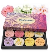 Shower Steamers Aromatherapy Birthday Gifts for Women - SWCANDY 8 Pcs Stocking Stuffers White Elephant Gifts for Adults Mom Men Teen Self Care with Natural Essential Oils Relaxation Home SPA Christmas